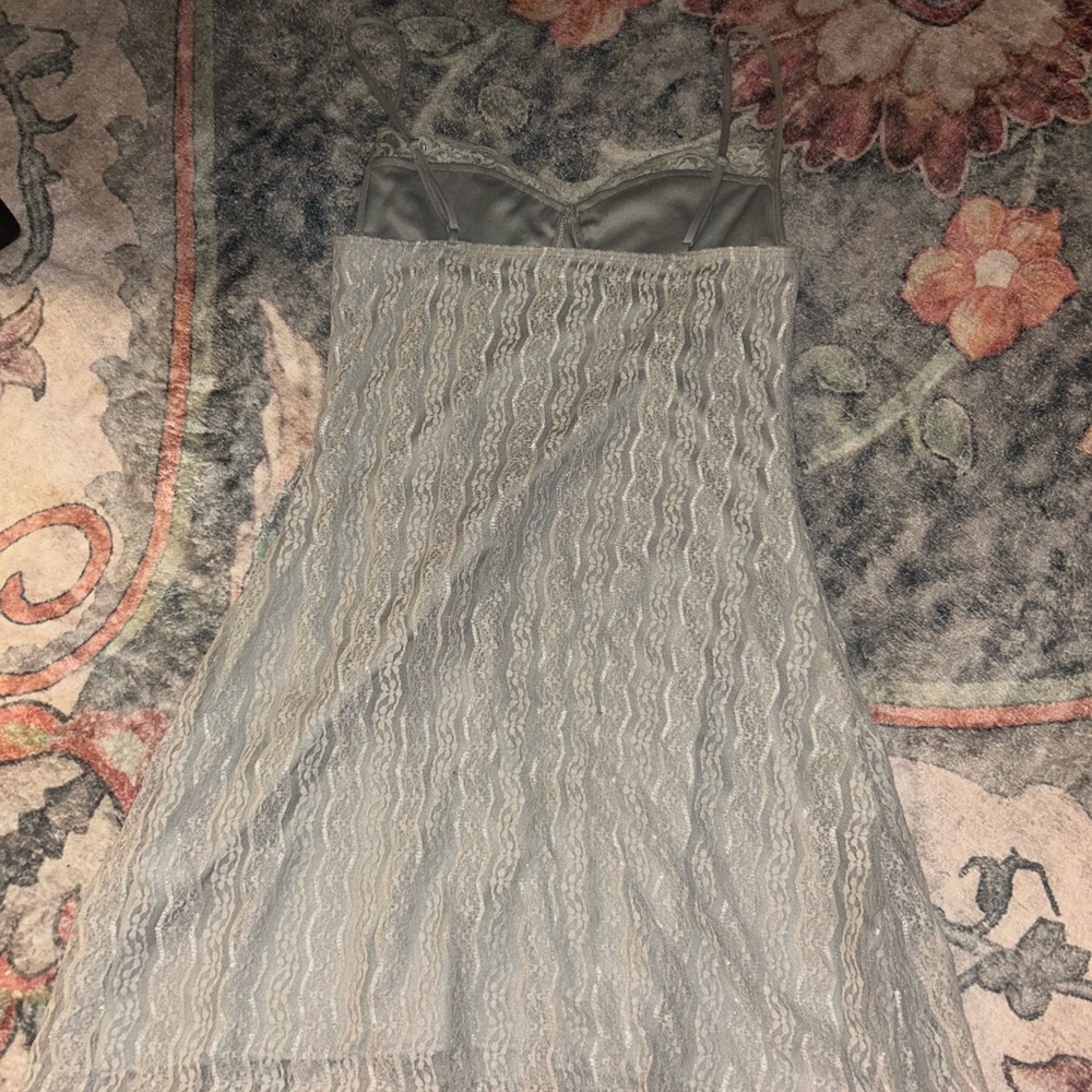 Motel Rocks Gray Slip Dress - Picture 2 of 3